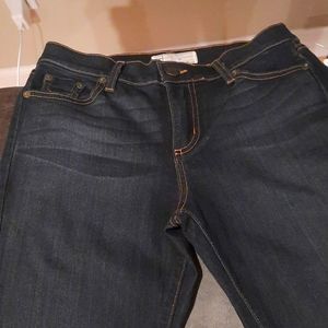 Free People super wide bell bottom dark jeans